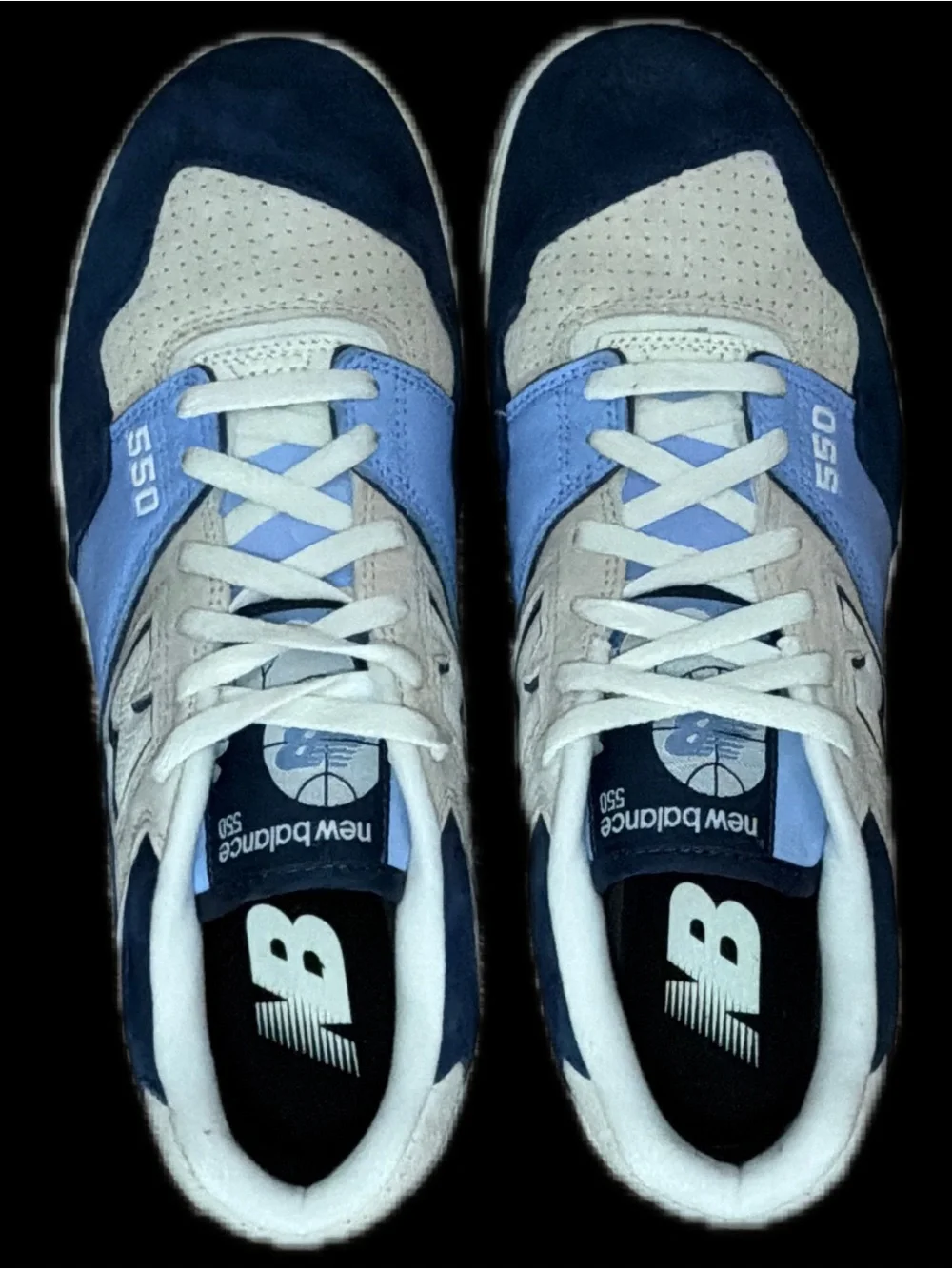 New Balance 550 Sneakers in Navy, Light Blue & Gray Men’s size 10.5 *NEW*